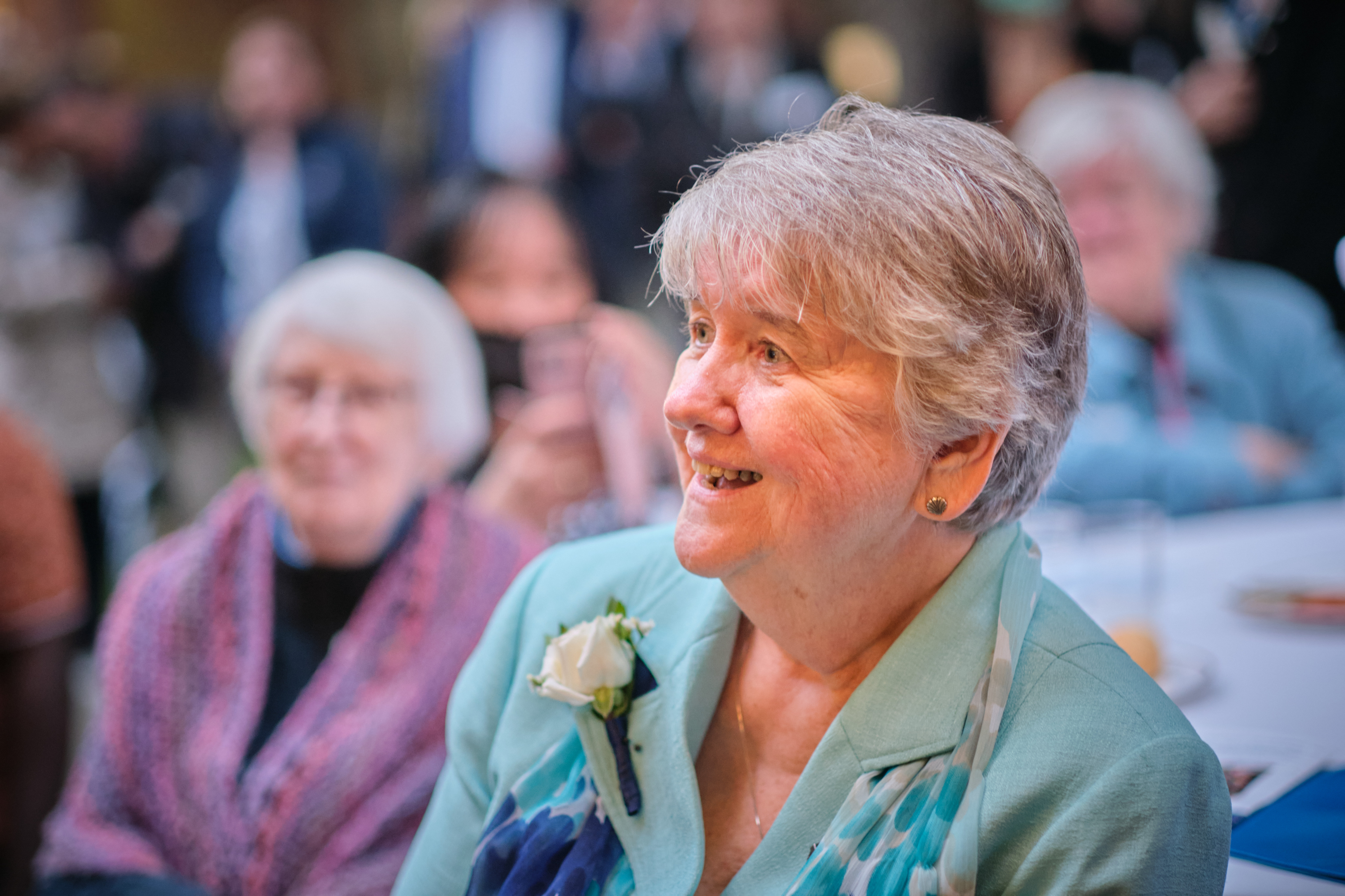 Sister Pat at the awards celebration
