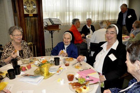 Sisters at Donor Lunch