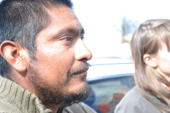 Matt, recently deported to Mexico