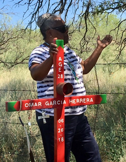 Delores at the Border