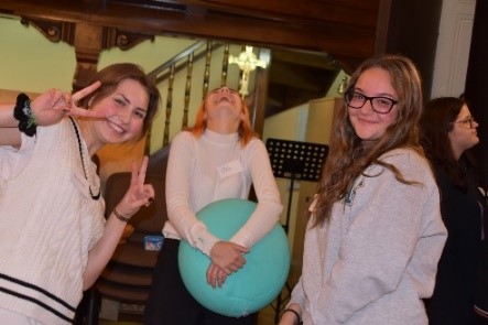 Pictured (left to right): Anastazja, Aleksandra, Rosa and Dagmara