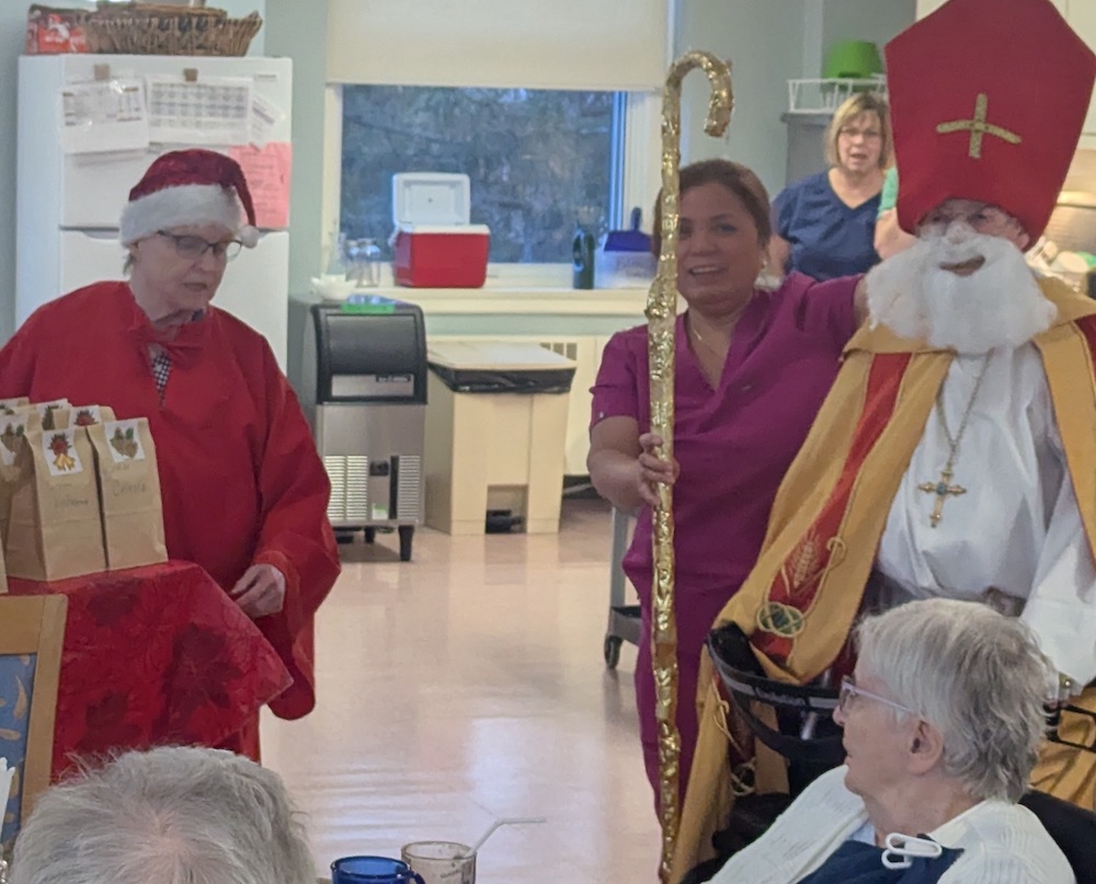 Sinterklaas and St Peter