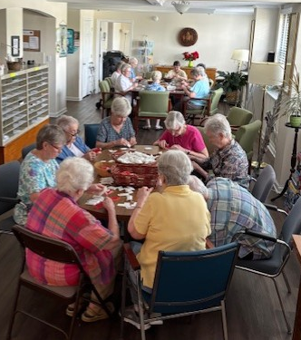 photo of Sisters labeling soaps for hotels