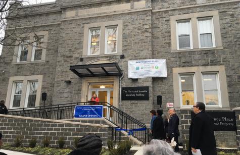 Marian House ribbon cutting