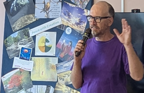 Farmer Russ shares stories from his organic farm