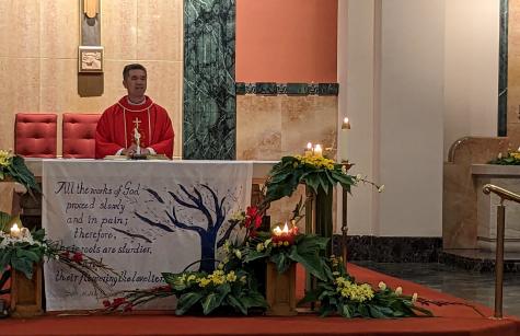 Liturgy of Thanksgiving, with celebrant Father Raymond 