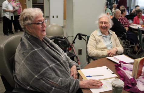 photo of Sisters Dot Malone and Bernice Feilinger