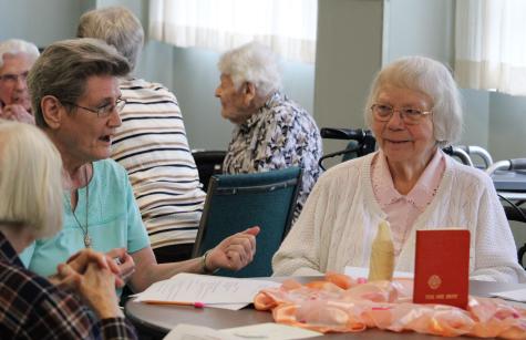 photo of Sisters Yvette Trentler and Gertrude Kramer