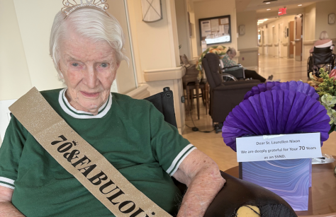 Sister Laurellen Nixon Celebrates 70th Jubilee