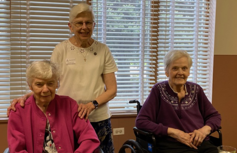 Sisters Joan Conner and Shirley Stockus, and Kathleen, SLW