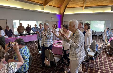 SSND Blessing by the gathered Sisters