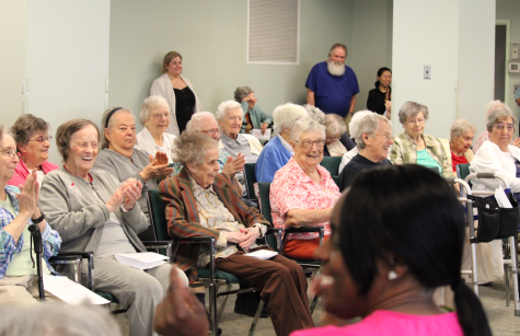  Sisters clap for Villa Assumpta staff