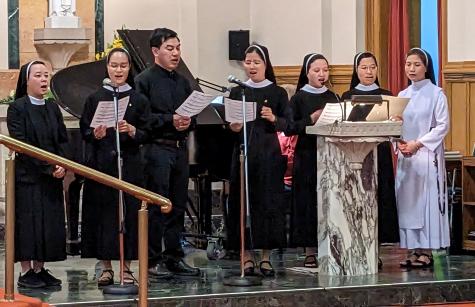 Liturgy of Thanksgiving, with celebrant Father Raymond 